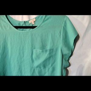 Teal Blouse